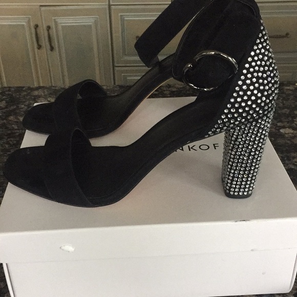 Rebecca Minkoff Shoes - REBECCA MINKOFF KEMINA STUDDED ANKLE STRAP SANDAL